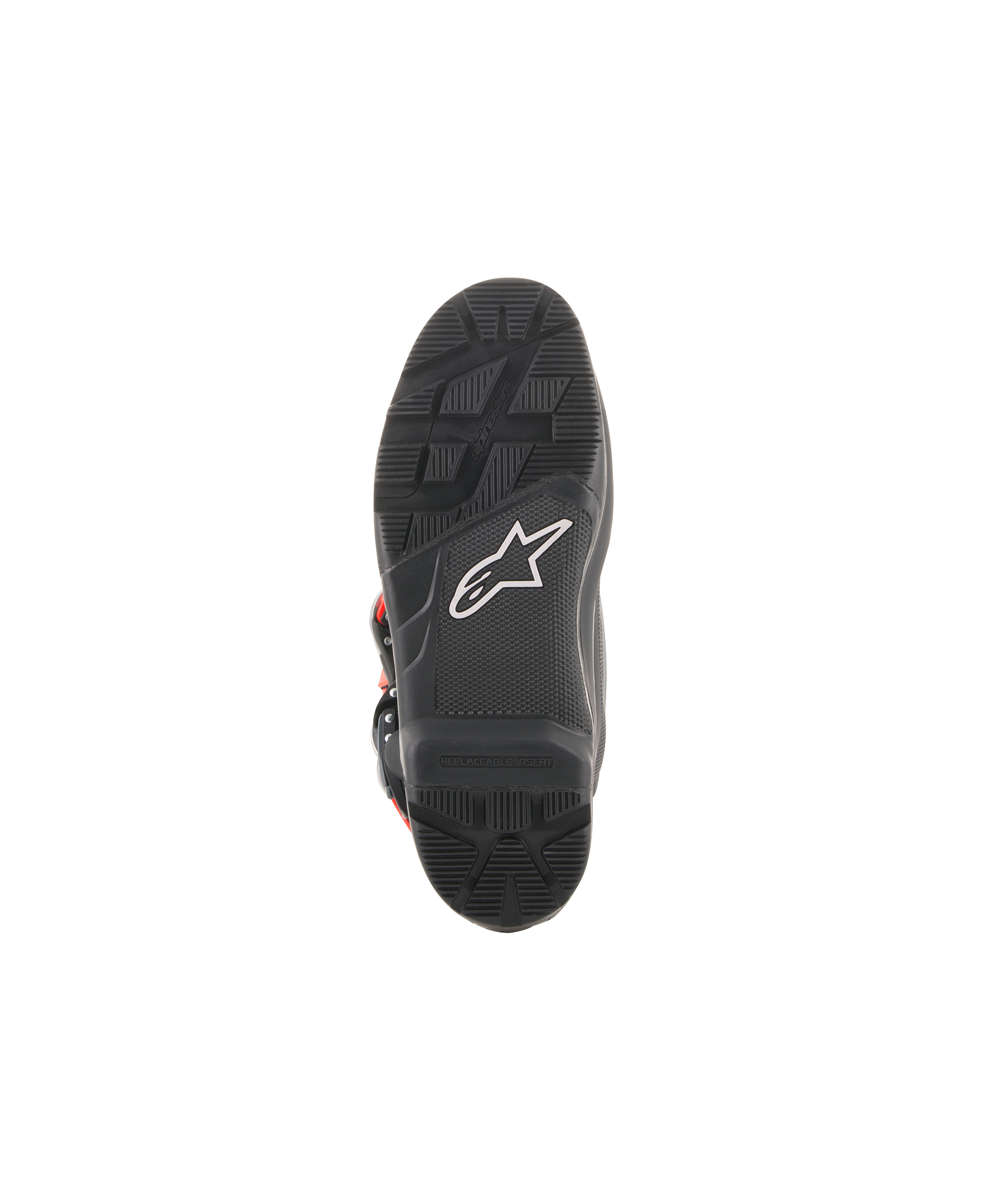 TECH 7 ENDURO BLACK GRAY RED FLUO