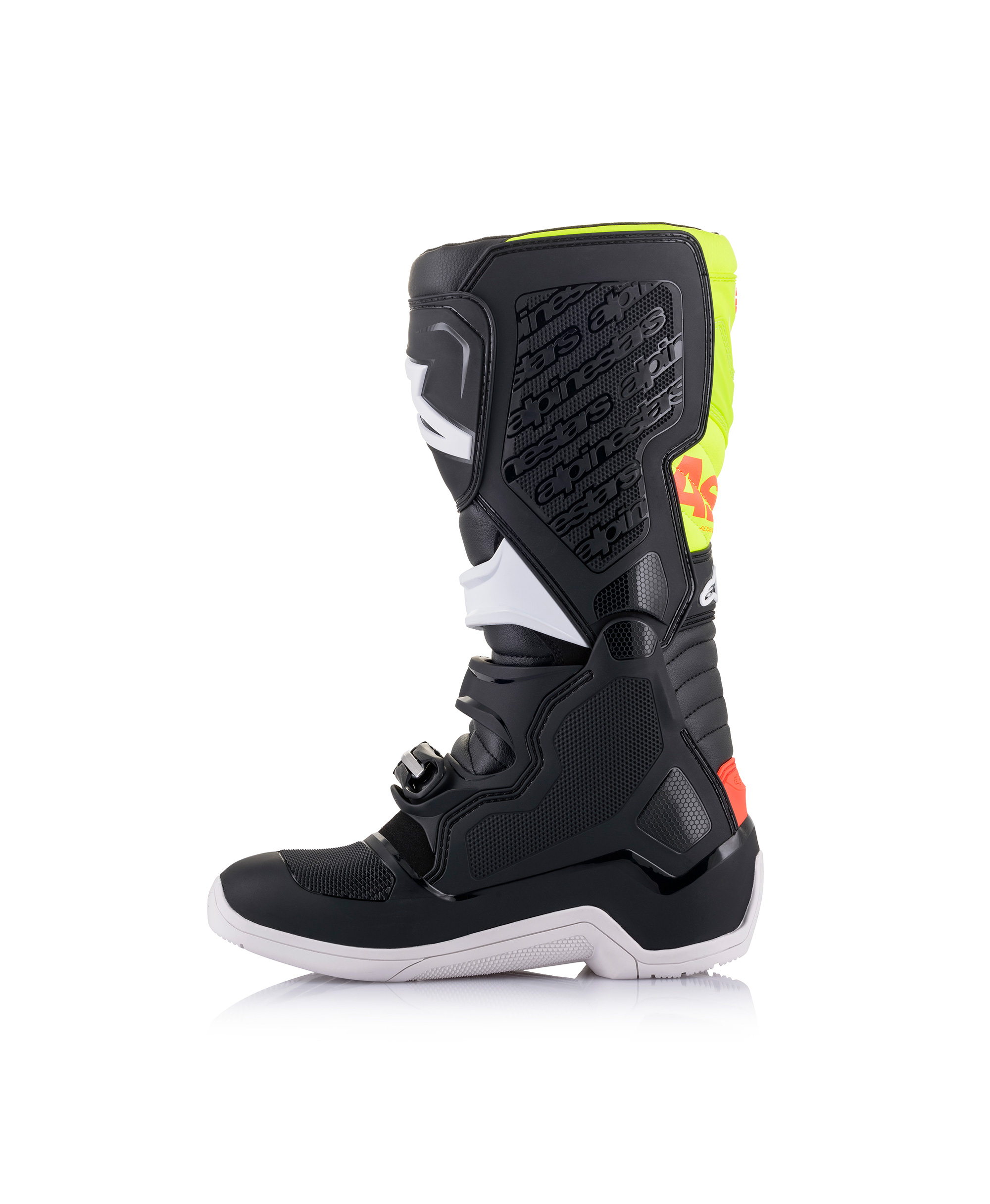 TECH 5 BLACK RED FLUO YELLOW FLUO