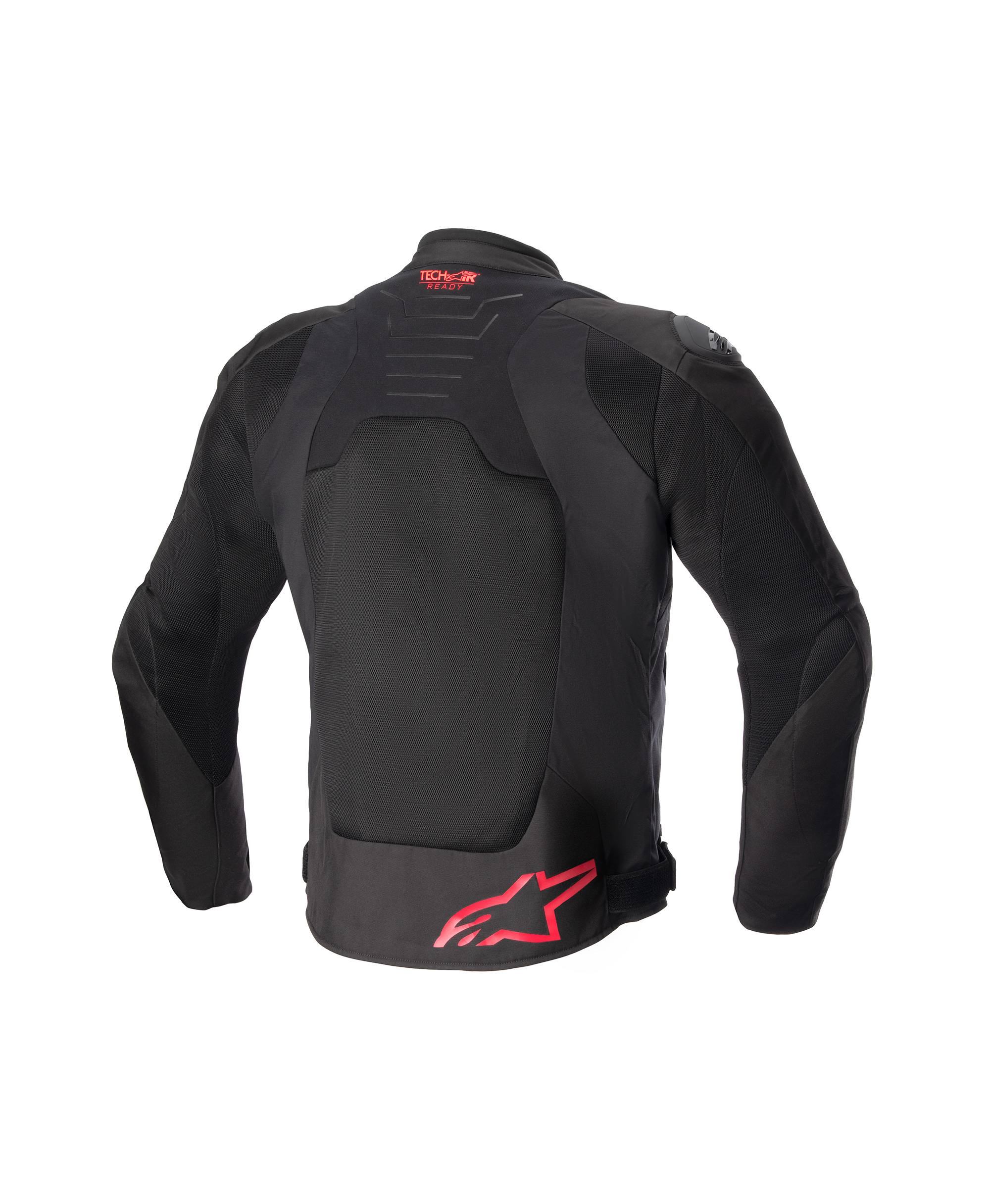 SMX AIR JACKET BLACK BRIGHT RED