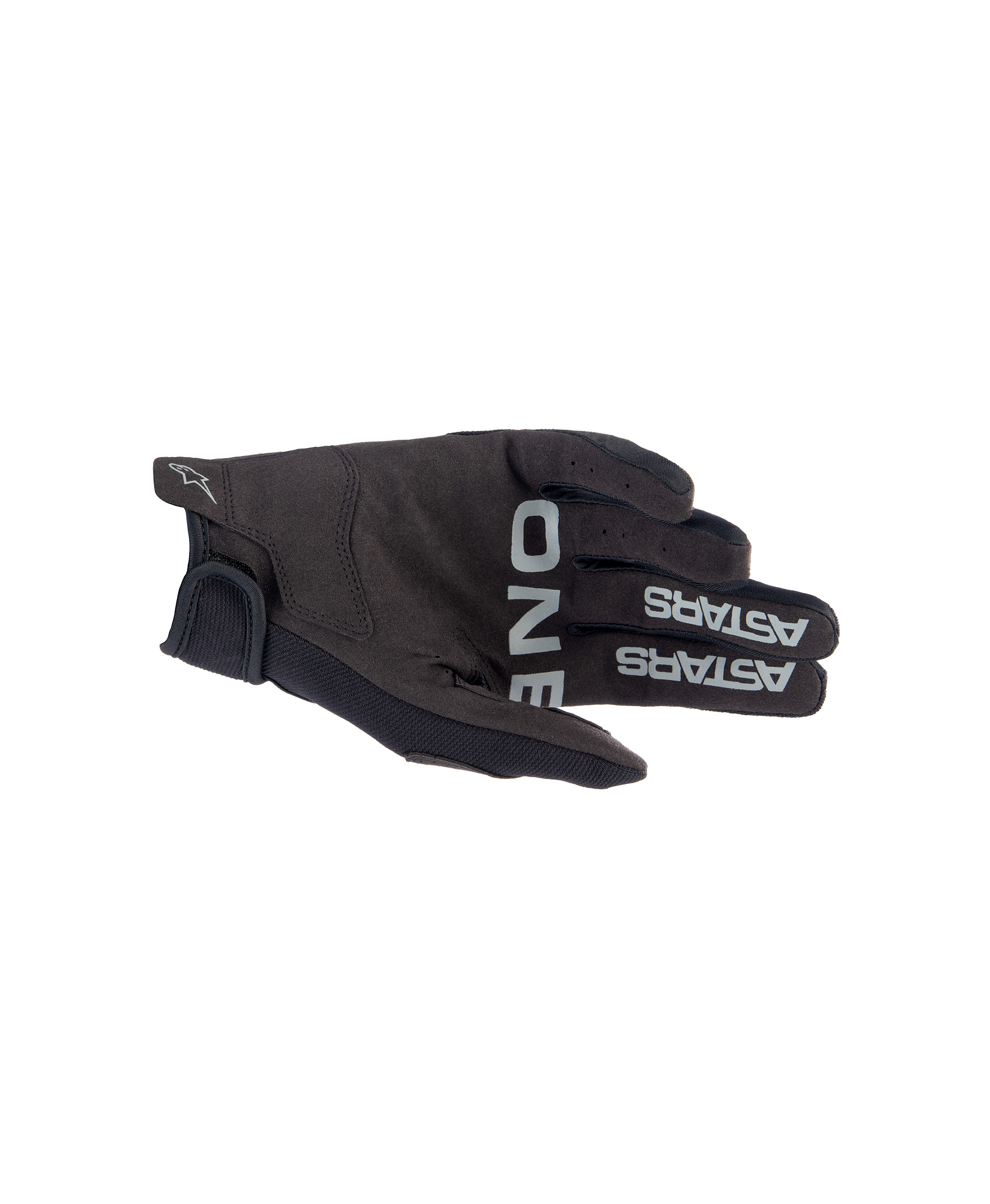 RADAR GLOVES BLACK BRUSHED SILVER