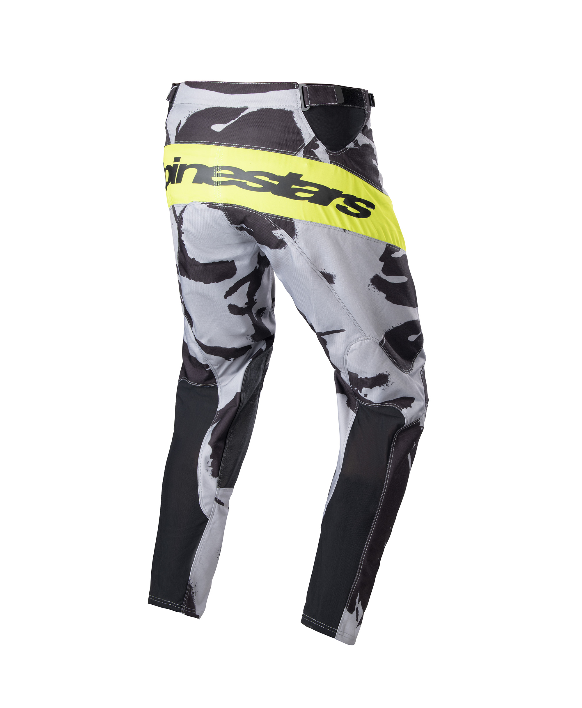 RACER TACTICAL PANTS CAST GRAY CAMO YELLOW FLUO