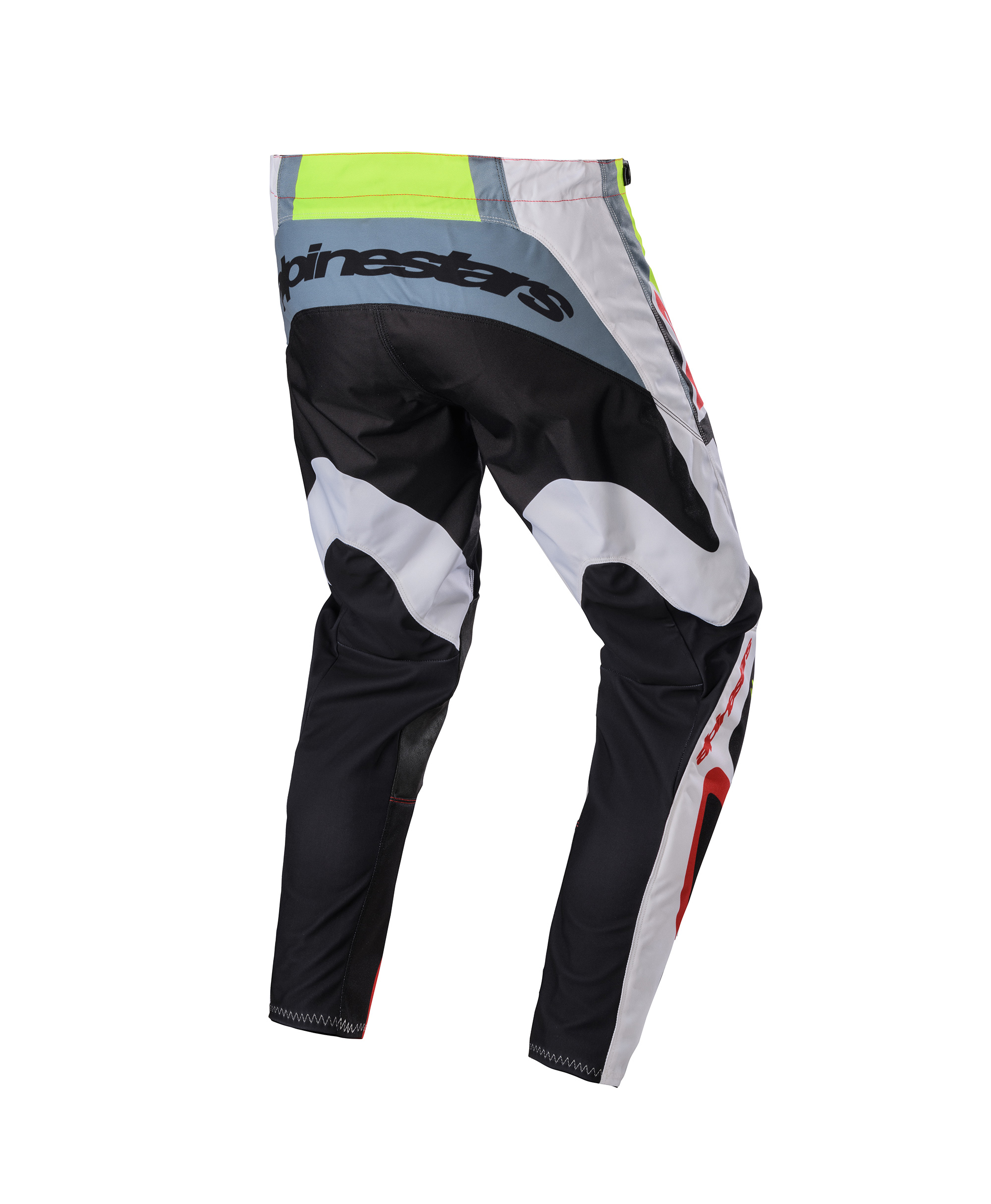 FLUID AGENT PANTS BLACK MARS RED YELLOW FLUO