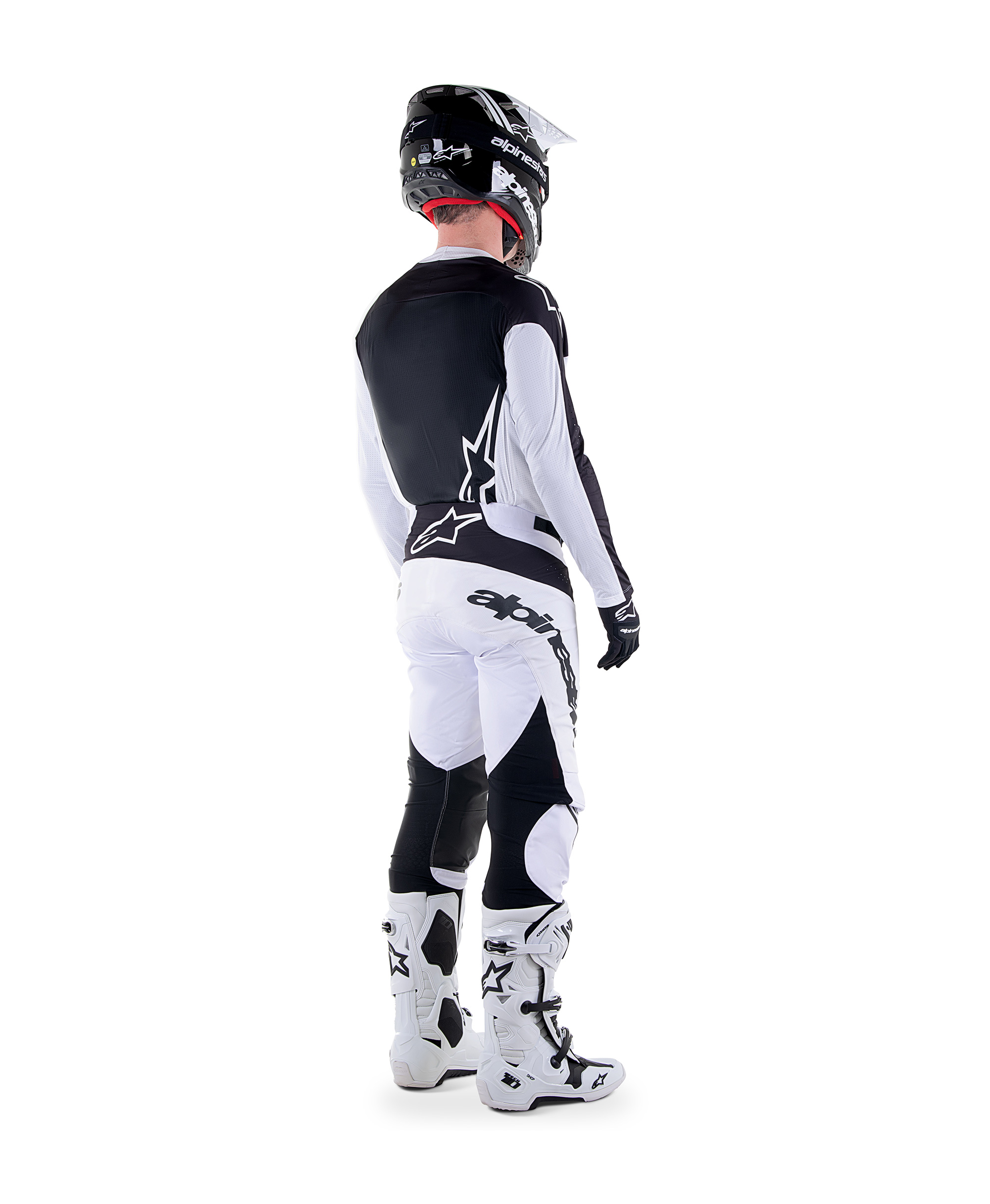 TECHSTAR ARCH JERSEY WHITE BLACK