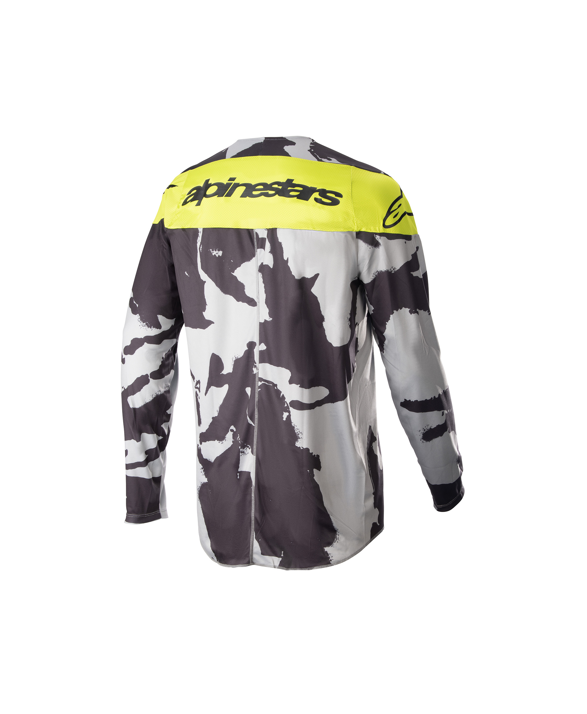 RACER TACTICAL JERSEY CAST GRAY CAMO YELLOW FLUO