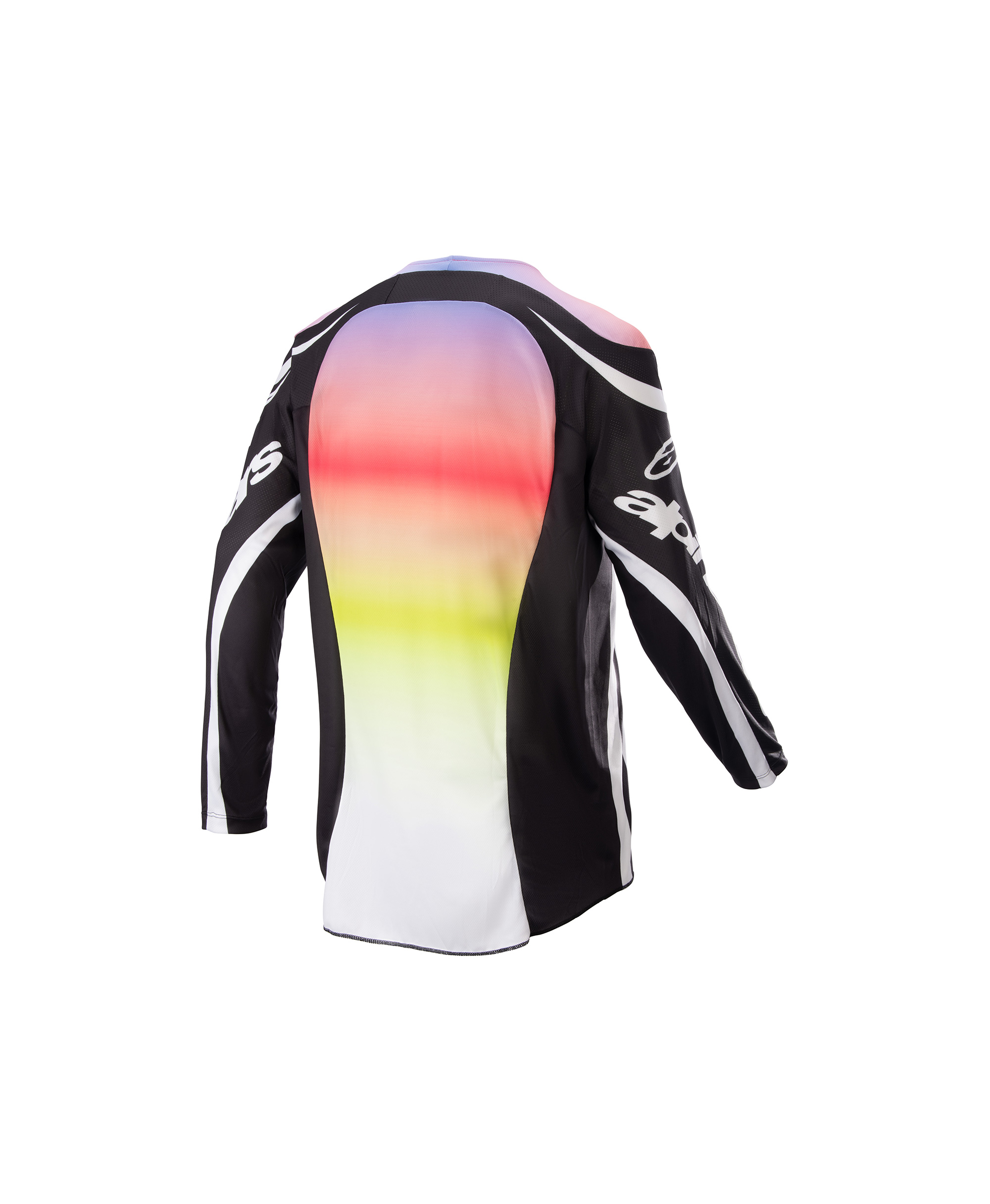 RACER SEMI JERSEY BLACK MULTICOLOR