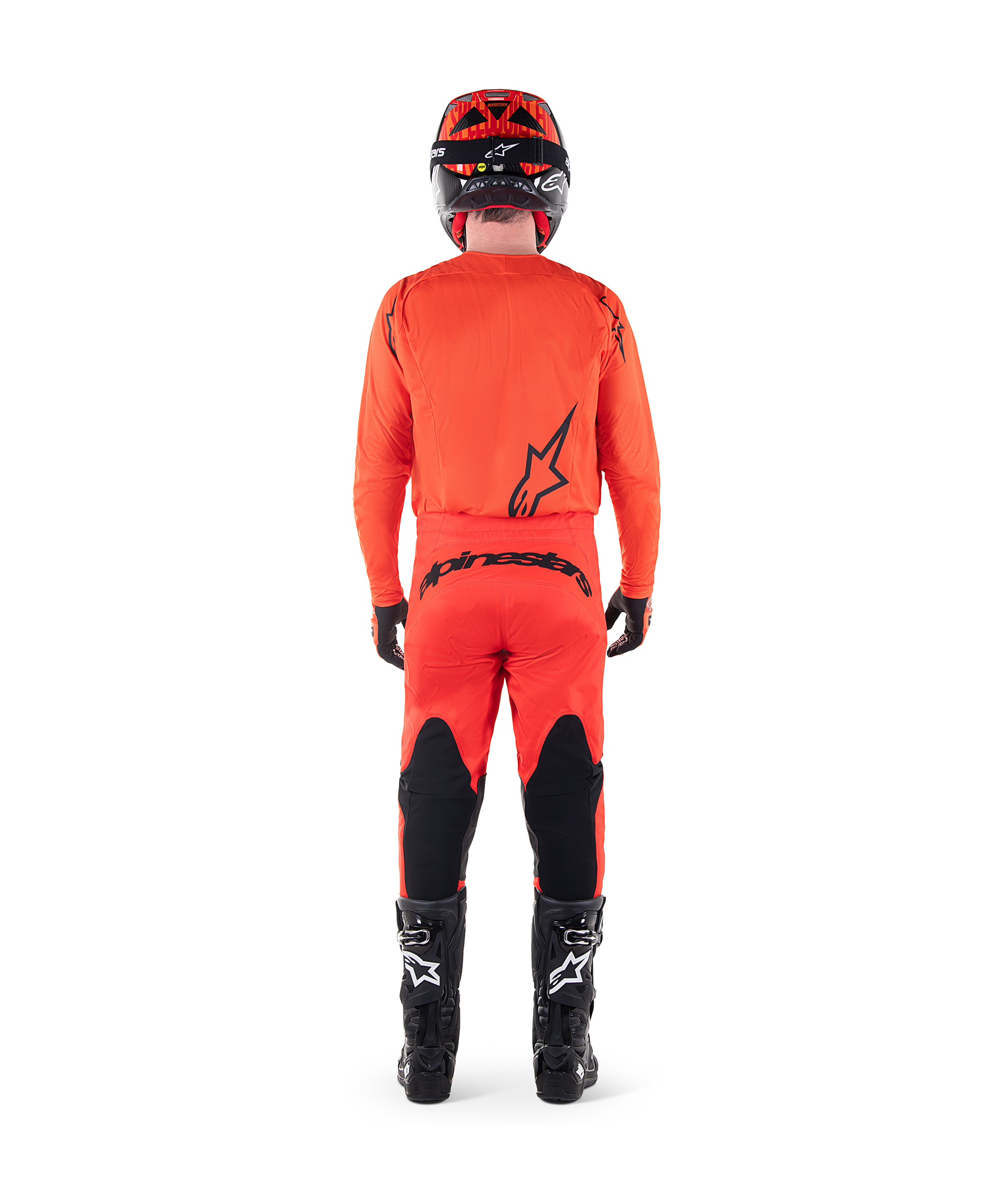 FLUID LURV JERSEY HOT ORANGE BLACK